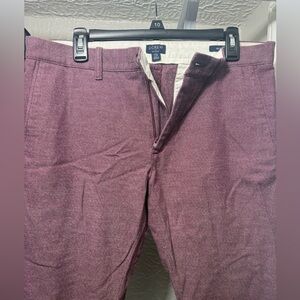 J. Crew Burgundy Trousers